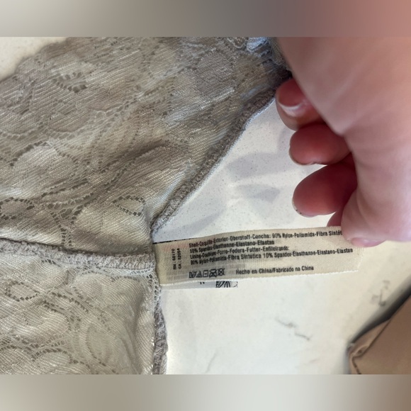 Free People Gray Lace Bralette Size Small - Picture 5 of 8